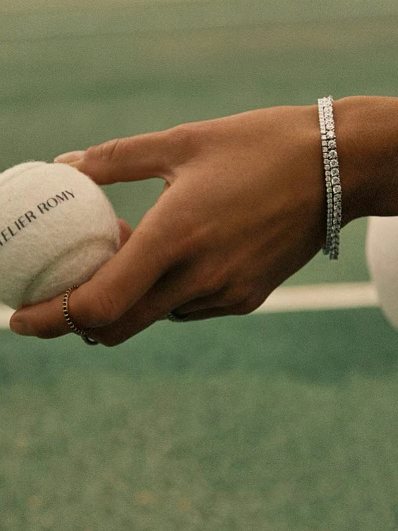 Classic Tennis Bracelet with Round-Cut Stones